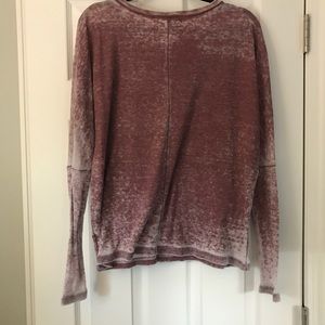 Urban Outfitters Tops - project social tee maroon acid wash waffle shirt Urban Outfitters Tops - project social tee maroon acid wash waffle shirt
